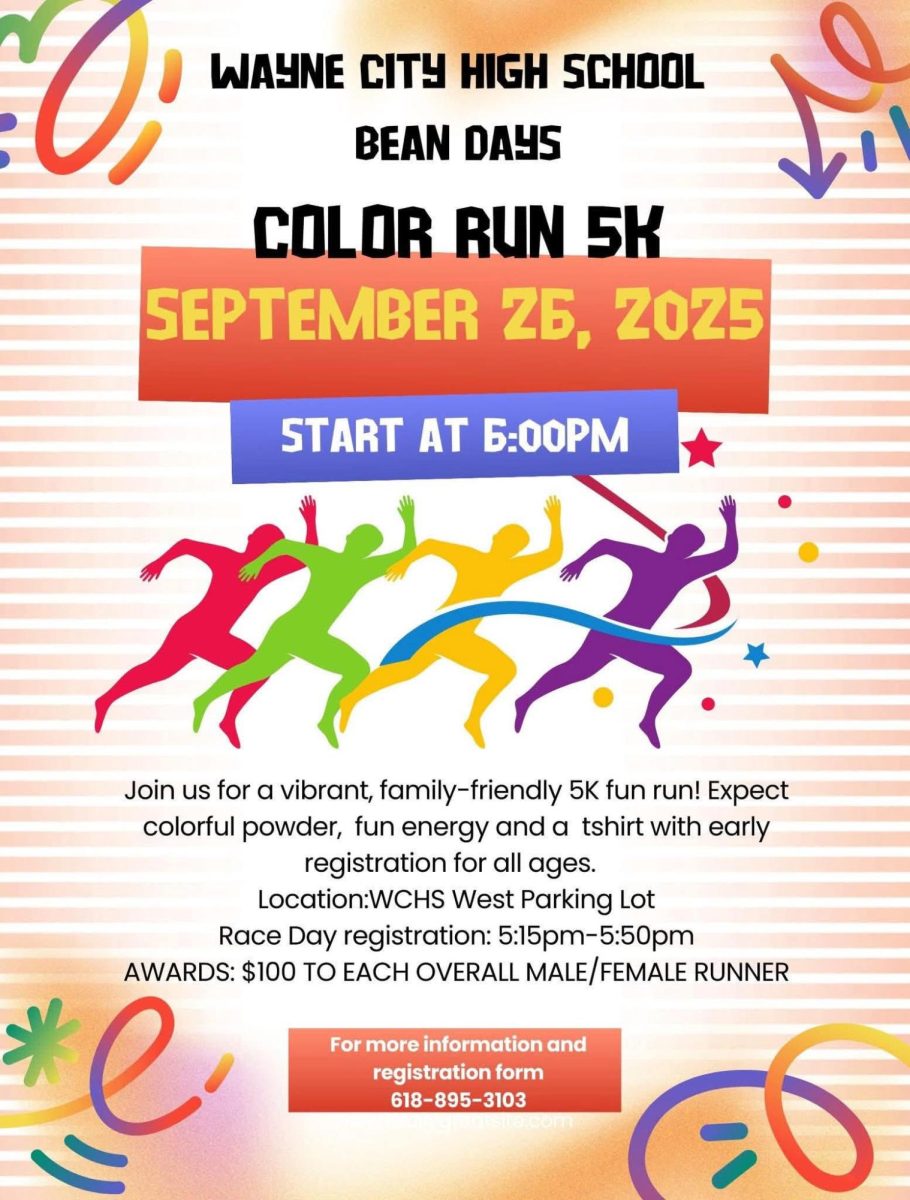 Bean Days 5k Brings Color to Wayne City